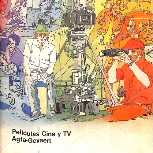 Revista  Agfa-Gevaert “Películas Cine y TV Agfa-Gevaert”