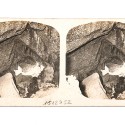 📷 Vista estereoscópica Detalle de formaciones geológicas o ruinas
