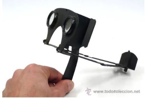 Detachable stereo viewer iron