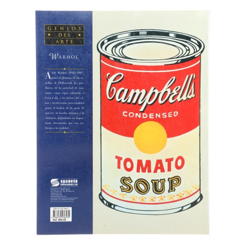 Revista Susaeta, Genios del Arte - Warhol