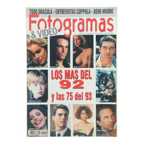 Revista Fotogramas & Video Enero 1993