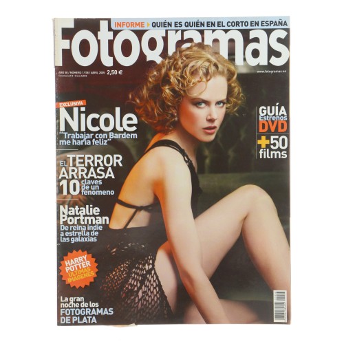 Revista Fotogramas abril 2005