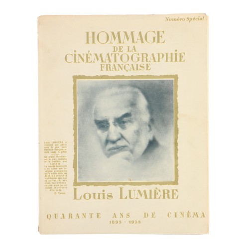 Revista Hommage de la Cinematographie française - Louis Lumiere