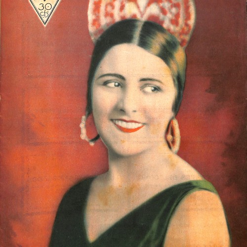 Revista Anuncio publicitario: "Depilatorio y Esmalte para las uñas Rosina"