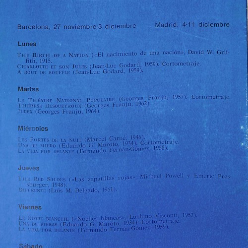 Cuaderno Filmoteca: