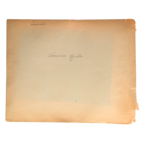Cérémonie officielle