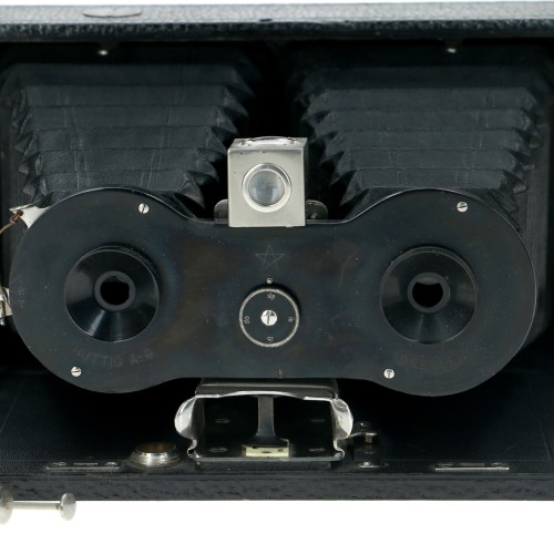 Camara estereoscopica Huttig A.G.