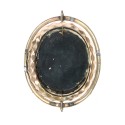 Broche con fotografia retrato hombre