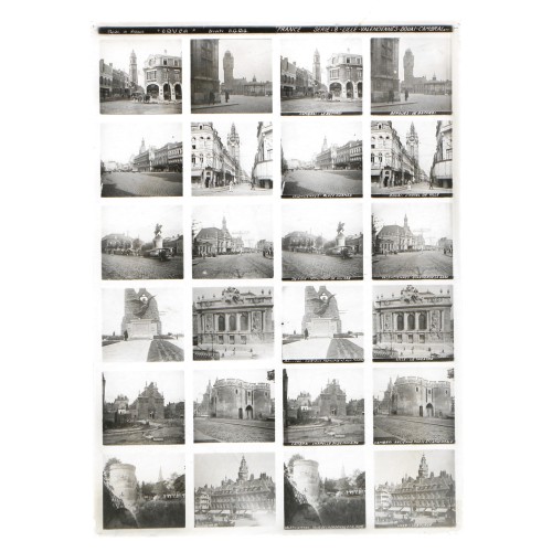 Vista estereoscopica Educa - Serie 8 - Valenciennes-Douai-Cambrai