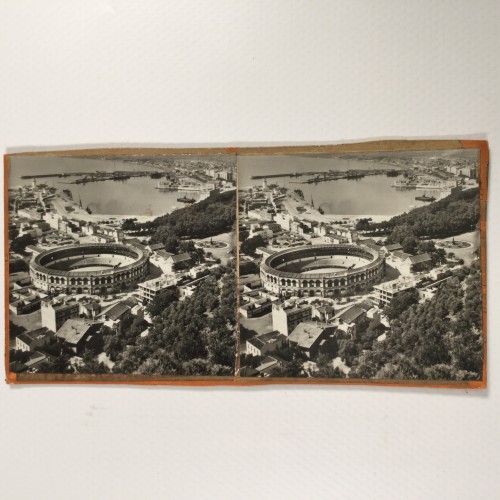 Vista estereo de cartón - Ciudad de Málaga