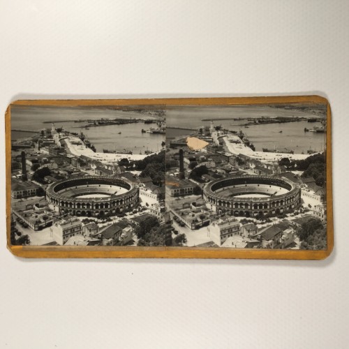 Vista estereo de cartón - Ciudad de Málaga