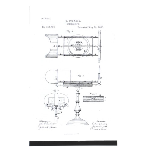 Estereoscopio de Pedestal (Graphoscope/Stereoscope)