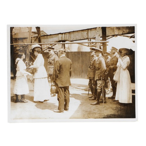 Fotografia Official Photograph - WW Transmission Abroad - British official photograph from the western front