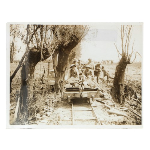 Fotografia Official Photograph - WW Transmission Abroad - British official photograph from the western front