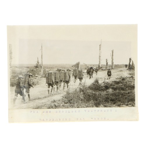 Fotografia Official Photograph - WW Transmission Abroad - Oofficial photograph taken on the western front in France