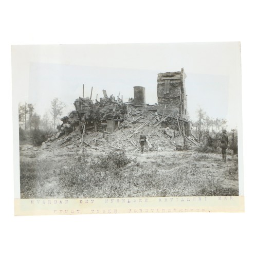 Fotografia Official Photograph - WW Transmission Abroad - Official photograph taken on the western front in France