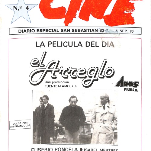 Revista de Cine - Diario Especial San Sebastián 83 (La película del día: El Arreglo)