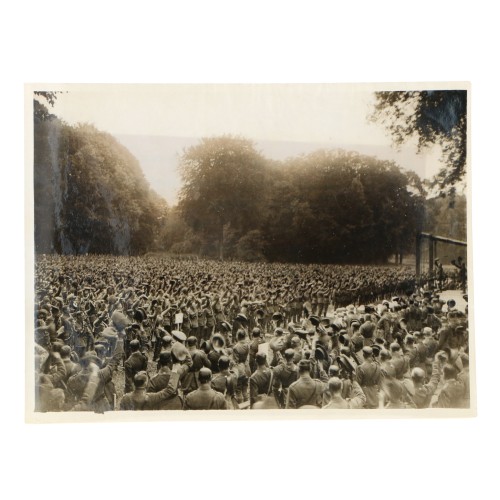 Fotografia Official Photograph - WW Transmission Abroad - Official photograph taken on the western front in France
