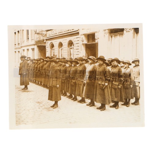Fotografia Official Photograph - WW Transmission Abroad - Official photograph taken on the western front in France