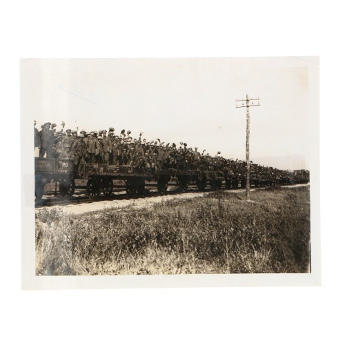 Fotografia Official Photograph - WW Transmission Abroad - Great British advance in the west