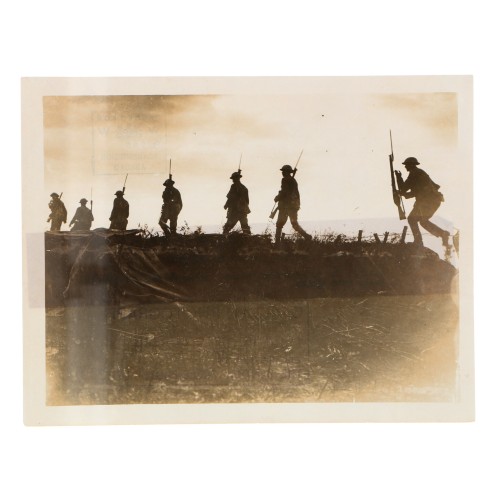 Fotografia Official Photograph - WW Transmission Abroad - Great British advance in the west