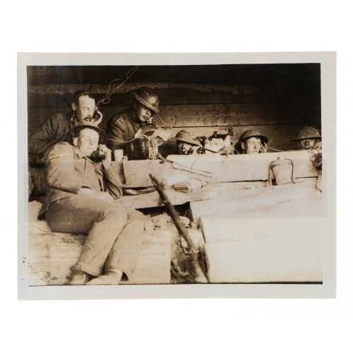Fotografia Official Photograph - WW Transmission Abroad - Great British advance in the west