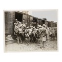 Fotografia Official Photograph - WW Transmission Abroad - With our troops at the battle of Flanders