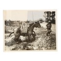 Fotografia Official Photograph - WW Transmission Abroad - With our troops at the battle of Flanders