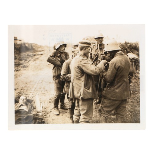 Fotografia Official Photograph - WW Transmission Abroad - The battle of Flanders.