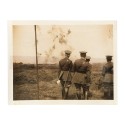 Fotografia Official Photograph - WW Transmission Abroad - The king visits the western front.
