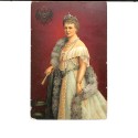 Retrato de la Emperatriz Augusta Victoria de Alemania ("I. M. Augusta Victoria / Deutsche Kaiserin").