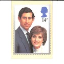 Boda Real entre el Príncipe de Gales (Carlos) y Lady Diana Spencer.