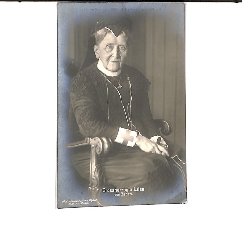 Retrato de estudio de la Gran Duquesa Luisa de Baden.