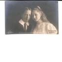 Retrato de estudio de Prinz Joachim y Prinzessin Victoria Luise von Preussen.