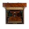 Swans stereo viewer polished walnut French