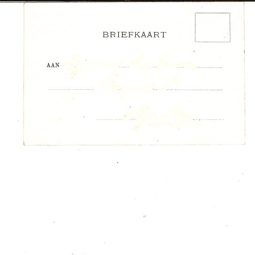 Tarjeta postal conmemorativa del compromiso de la Reina Guillermina de los Países Bajos y el Duque Enrique.
