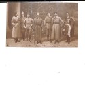 Retrato de grupo del Káiser Guillermo II junto a sus seis hijos varones.