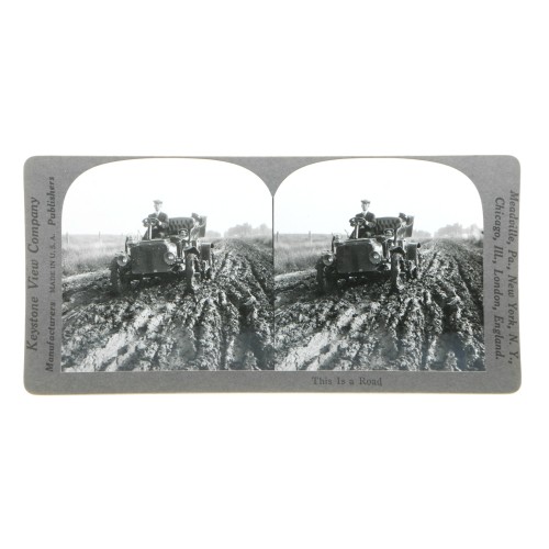 Vistas estereoscopica Keystone View Company - This is a Road