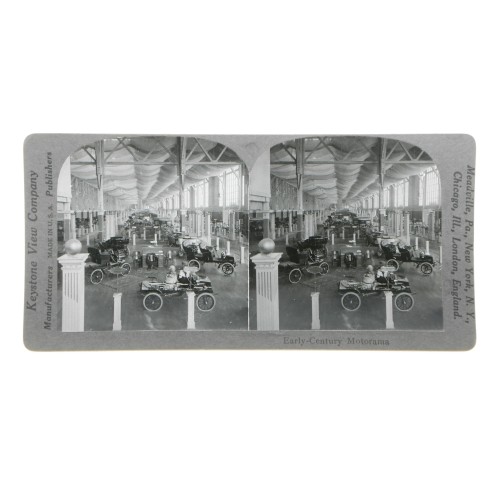 Vistas estereoscopica Keystone View Company - Early century Motorama