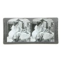 Vistas estereoscopica Keystone View Company - The new woman barber