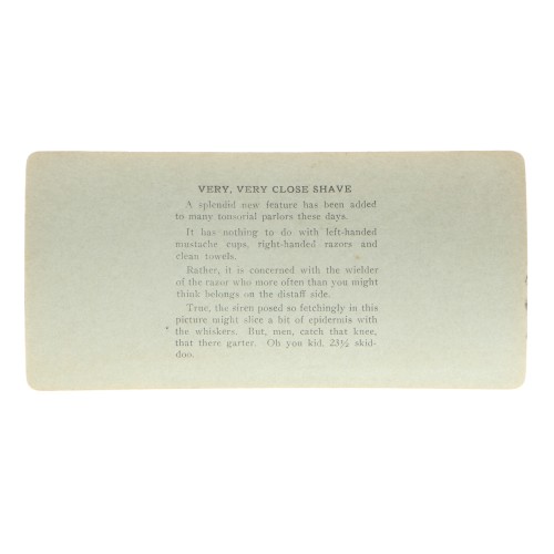 Vistas estereoscopica Keystone View Company - The new woman barber