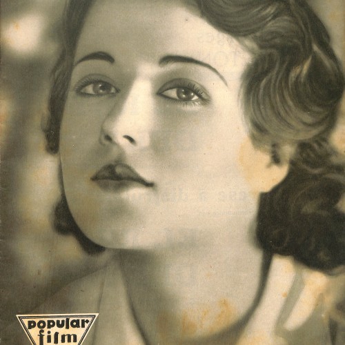 Popular Film (Portada: Retrato de estudio femenino)