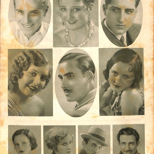 Popular Film (Portada: Retrato de estudio femenino)