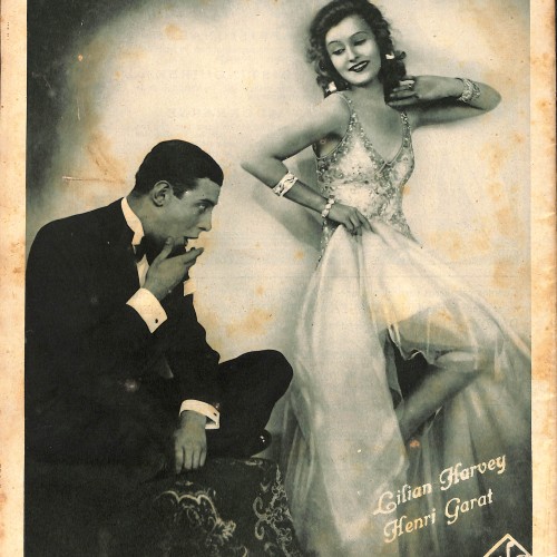 Lilian Harvey y Henri Garat (Lámina interior / Suplemento)