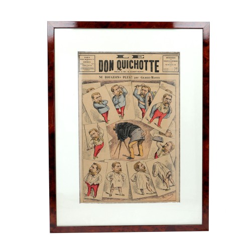 Framed print Don Quichote