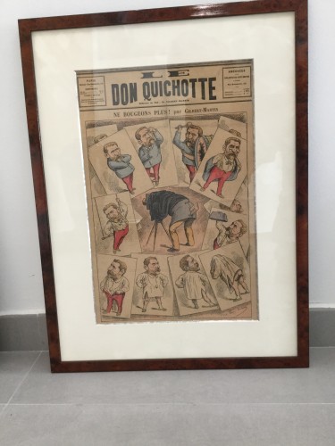 Framed print Don Quichote