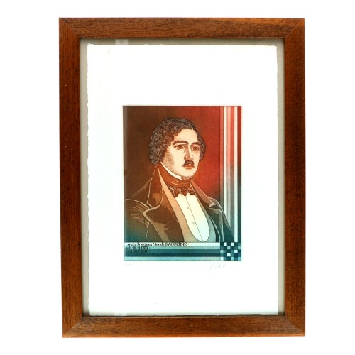 Daguerre framed print