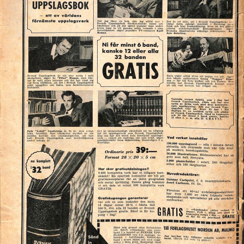RADIO • TV (Semanario sueco de programación y actualidad).