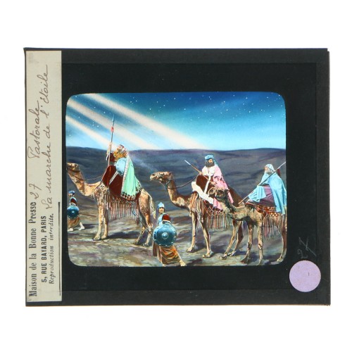 Vista Linterna Magica _La marcha de los Reyes Magos siguiendo la estrella (La marche de l'étoile).