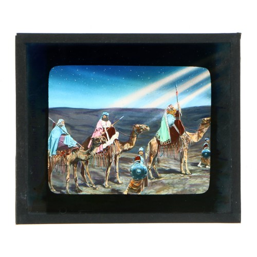Vista Linterna Magica _La marcha de los Reyes Magos siguiendo la estrella (La marche de l'étoile).